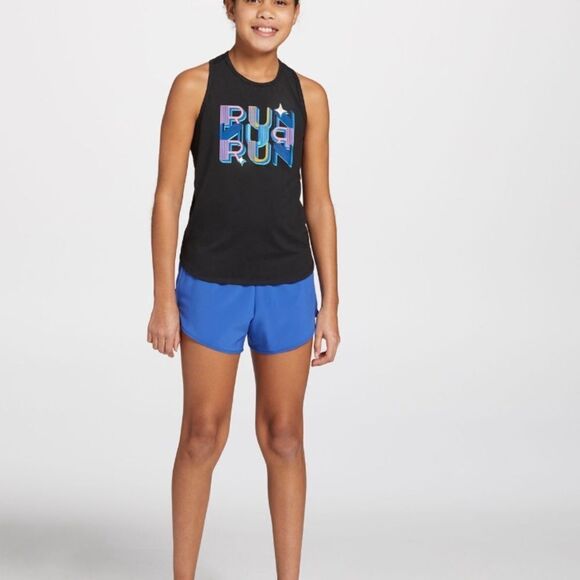 DSG Black 'Run' Graphic Tank Top - Picture 2 of 6